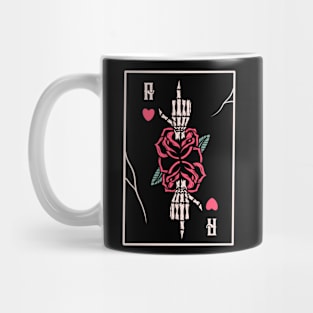 Rose and Skull Mug